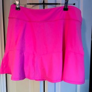 Lilly Pulitzer Luxletic Corrine tennis skort in Prosecco Pink. NWT. XL